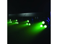 SDJ LED KIT 4 projetores 3X6W led RGBW/FC SDJ LED KIT 4 projetores 3X6W led RGBW/FC